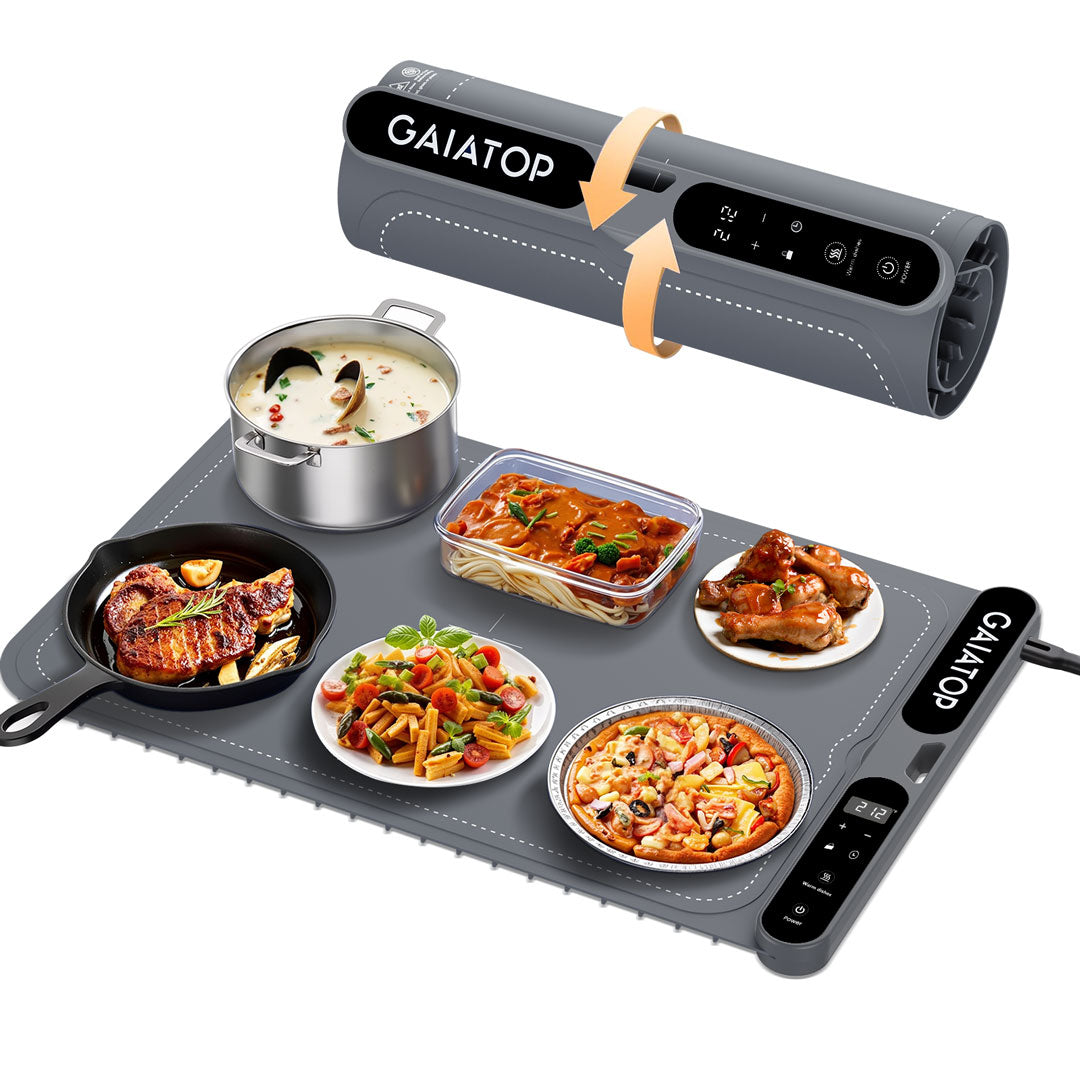 Gaiatop Smart Food Warming Tray - 7 Temp Settings & Auto Keep Warm G006 Pro MaX