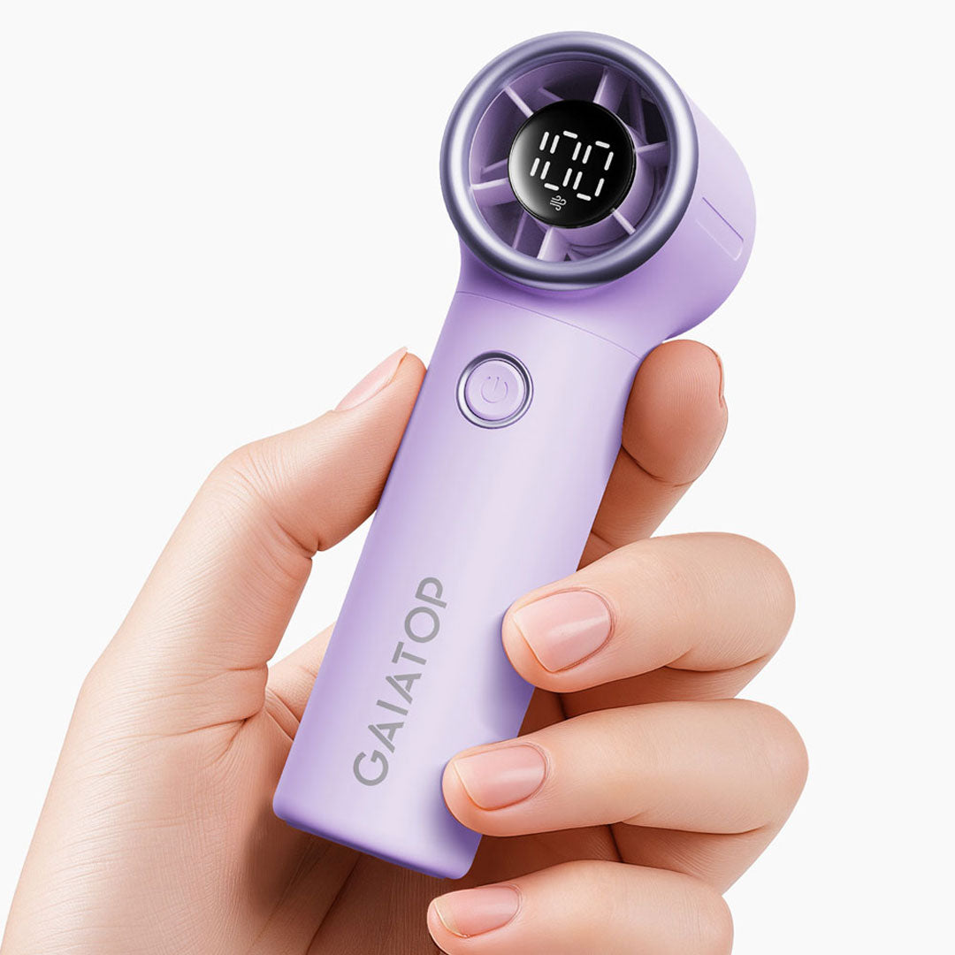 Gaiatop Next-Gen Turbo Mini Fan – Ultra-Compact, High-Speed Cooling with Adjustable Wind Speed HF-20