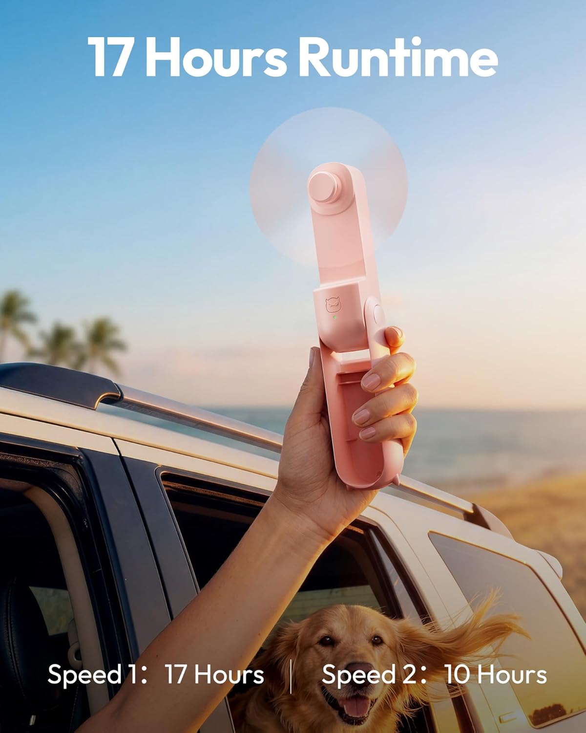 Gaiatop Foldable Mini Handheld Fan FS-08