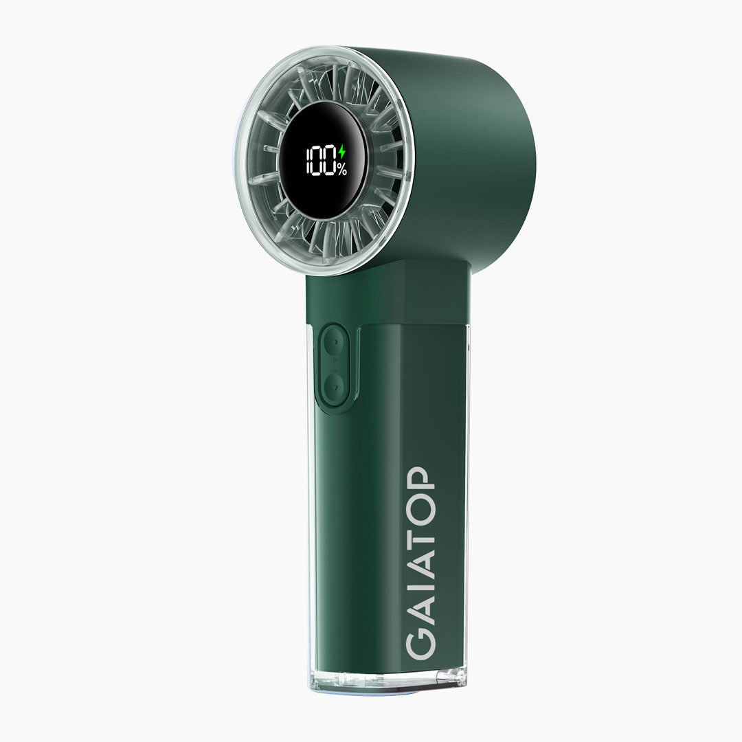 Gaiatop Transparent Shell High Speed Motor Handheld Fan BP1162