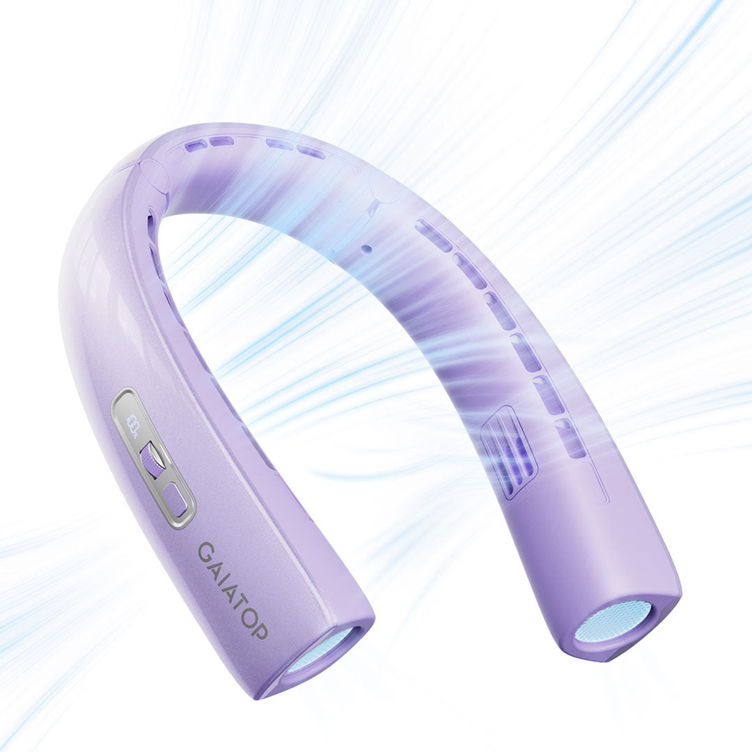 Gaiatop 360° Portable Neck Fan HI Ultramax Wind Mode NF-02