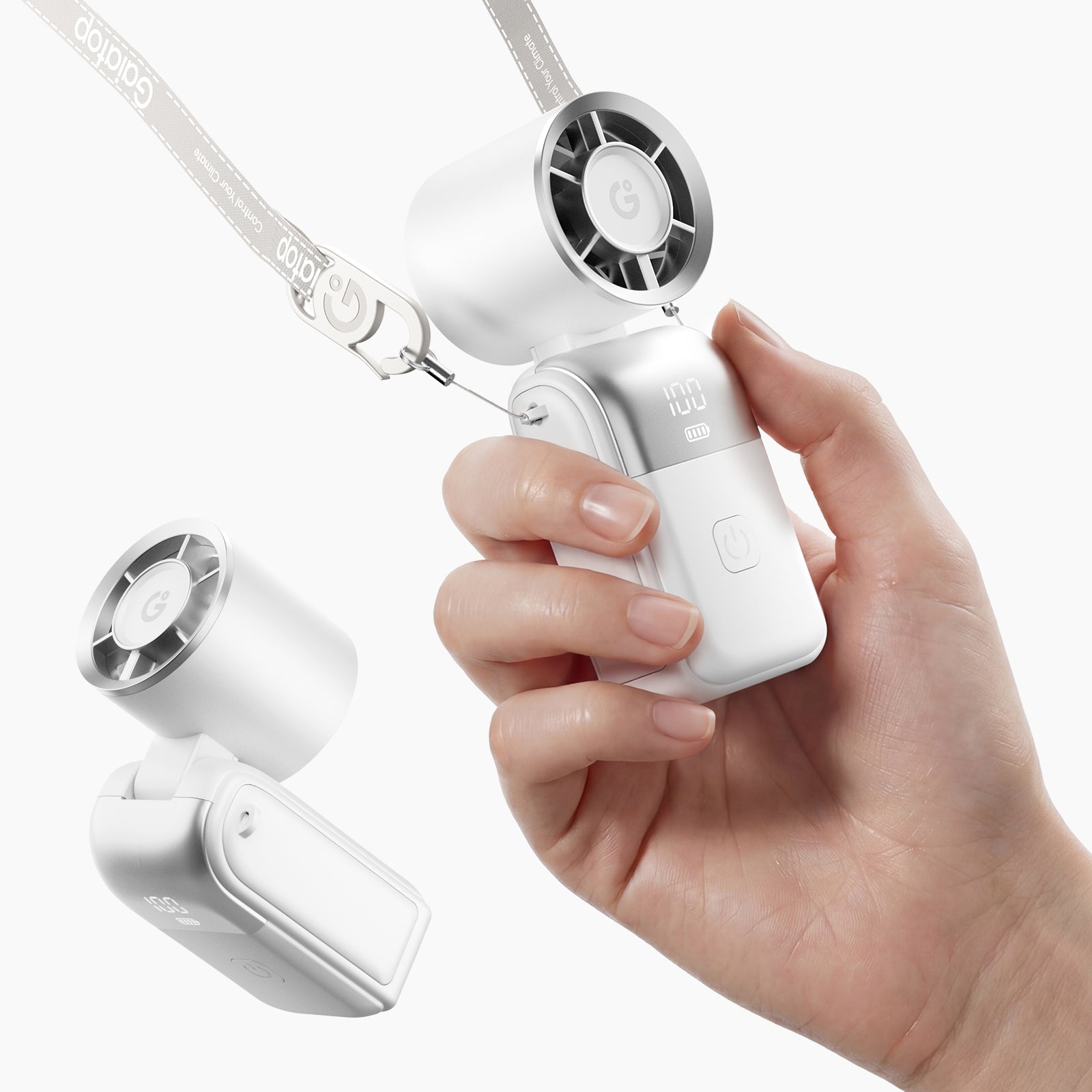 Gaiatop Portable Mini Fan Handheld, 3-in-1 Foldable Pocket Fan HF-25