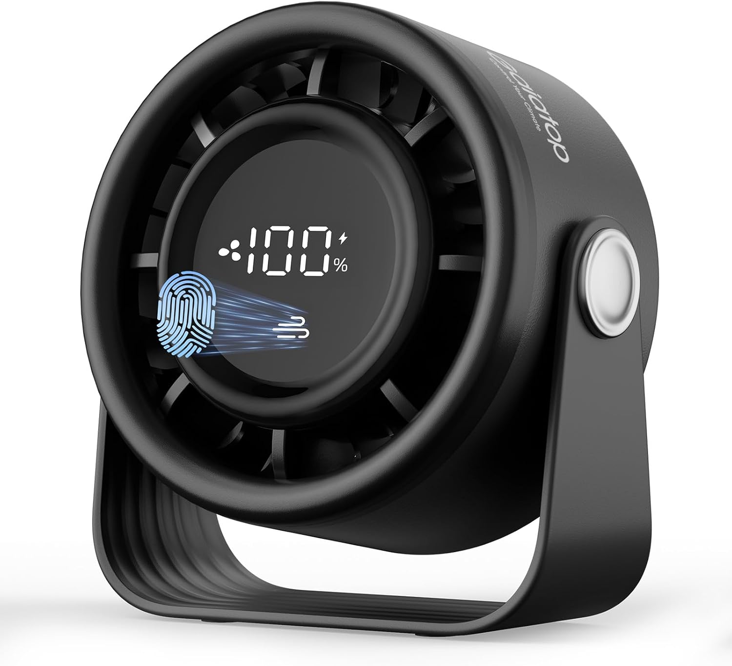 gaiatop Small Desk Fan Rechargeable, 5in Desktop Fan AF-04