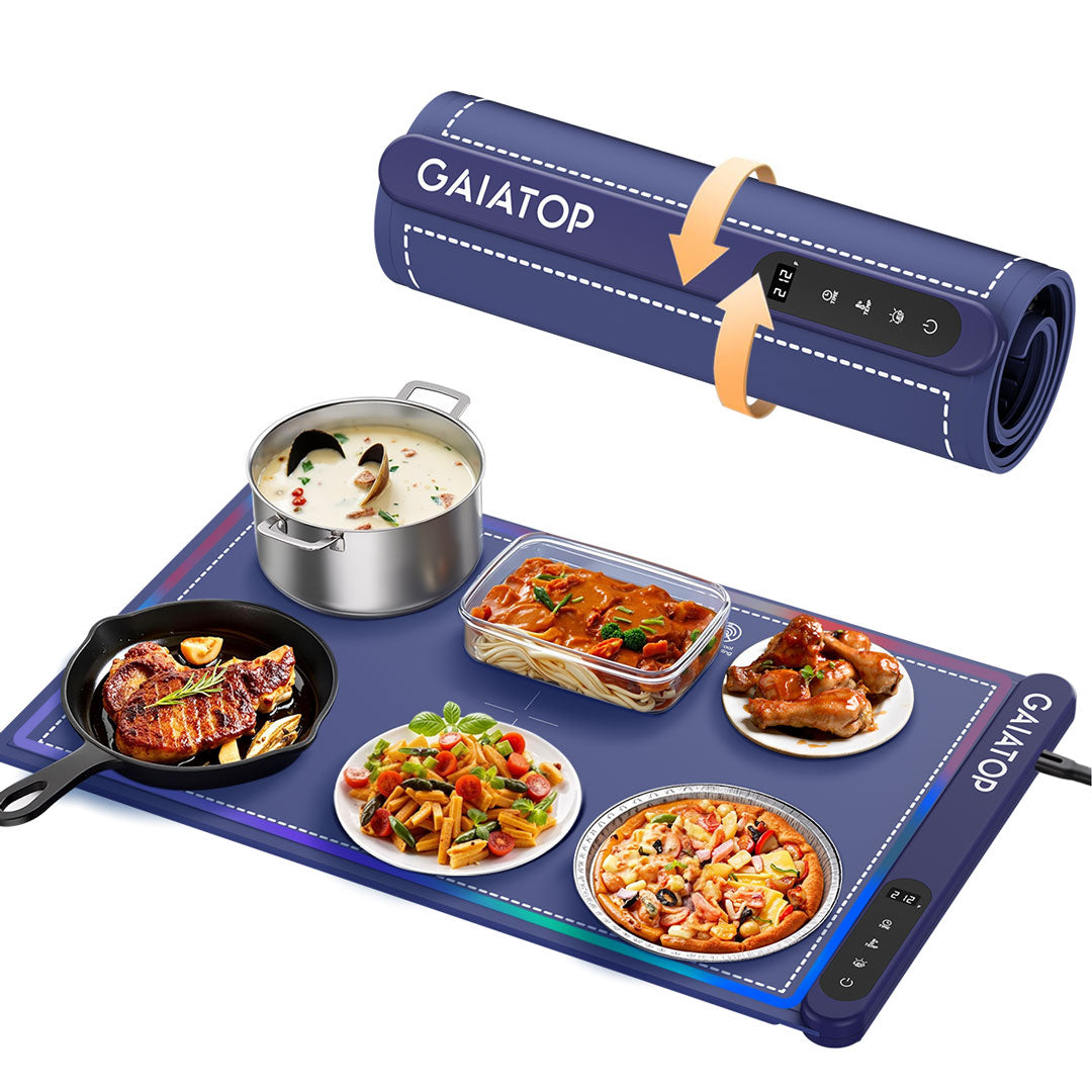 Gaiatop Smart Food Warming Tray - 7 Temp Settings & Auto Keep Warm G006 Pro MaX