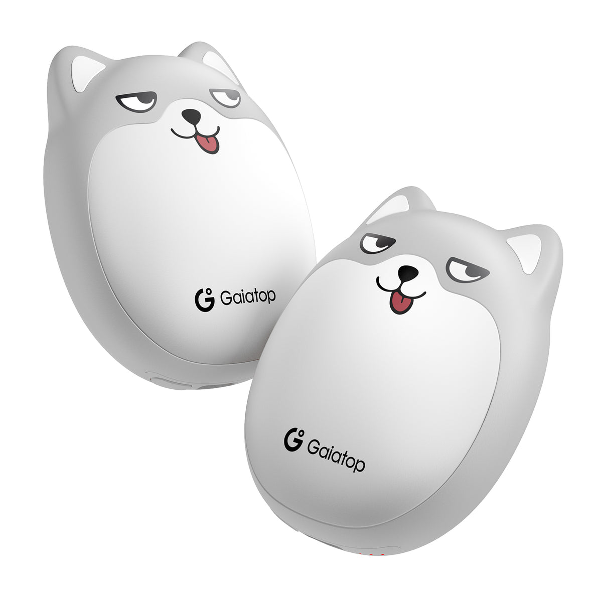 Gaiatop Rechargeable Hand Warmers 2 Pack, Cute Dog Magnetic Design HW-16