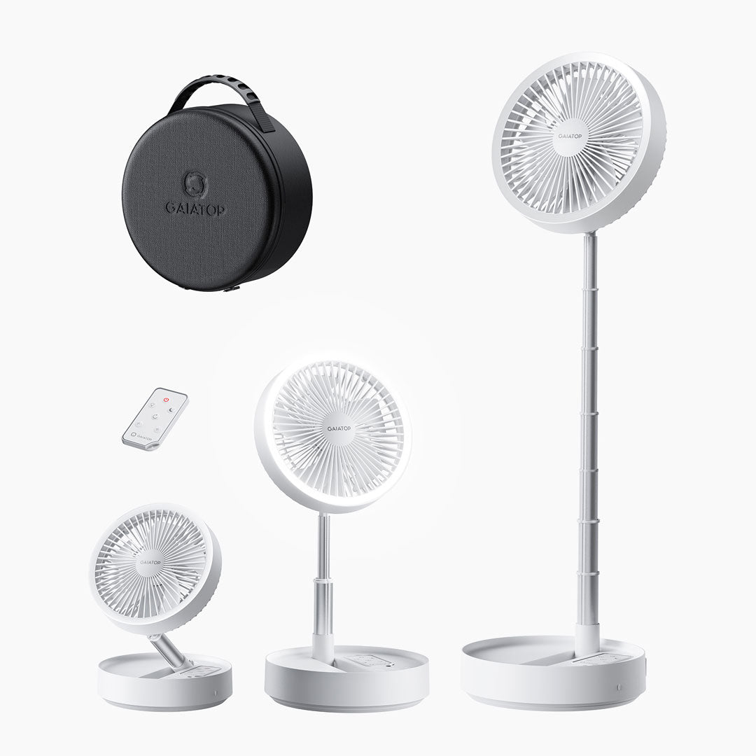 Gaiatop Portable Fan & Power Bank - 16,000mAh& Ultra-Quiet FF-02