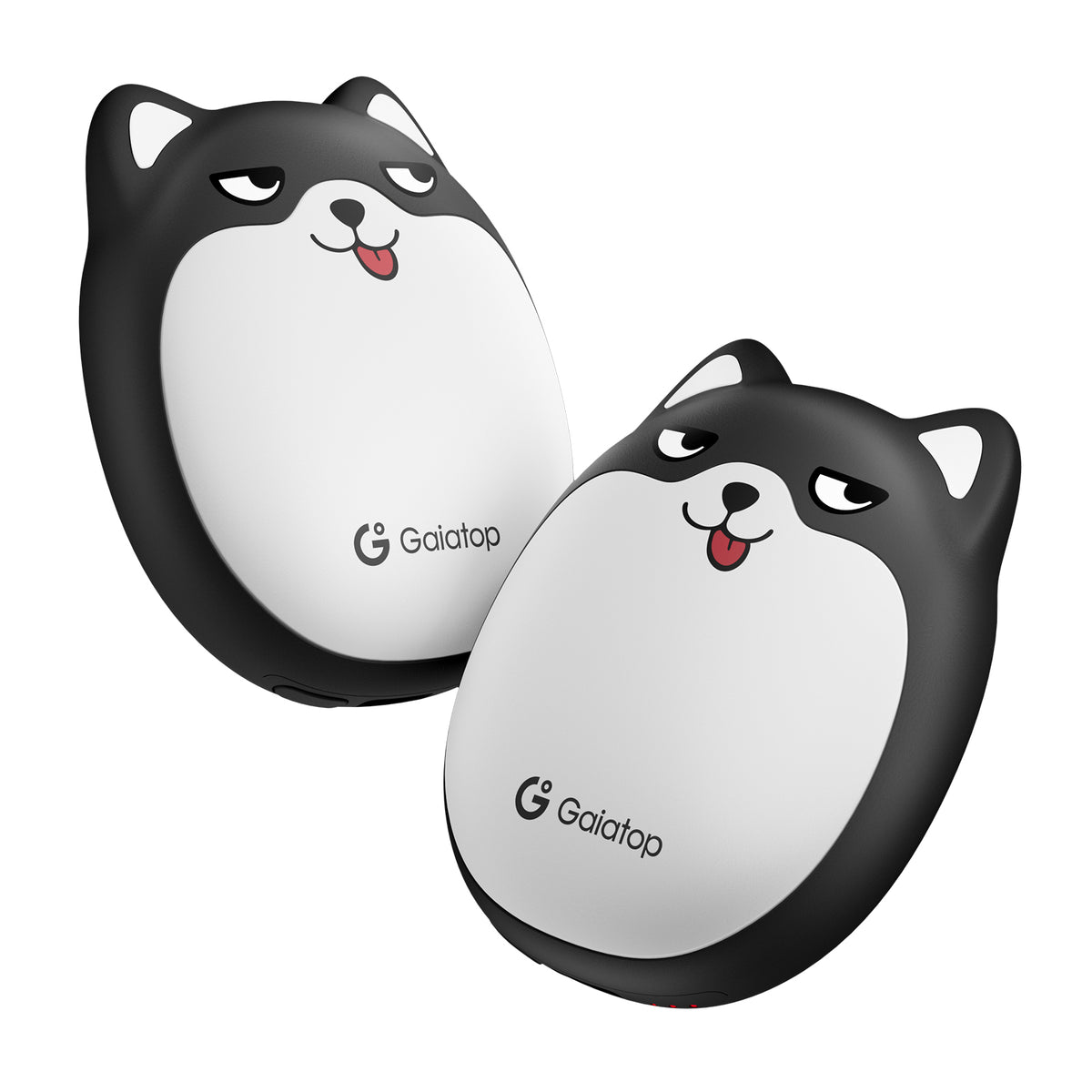Gaiatop Rechargeable Hand Warmers 2 Pack, Cute Dog Magnetic Design HW-16