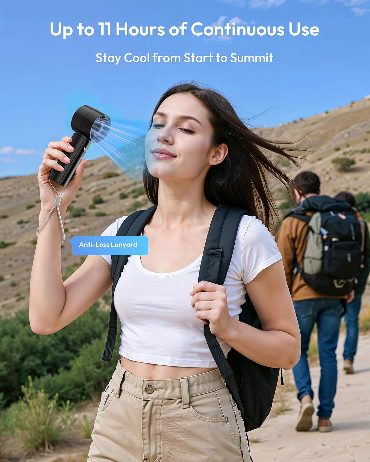 Gaiatop Portable Handheld Personal Fan HF-16